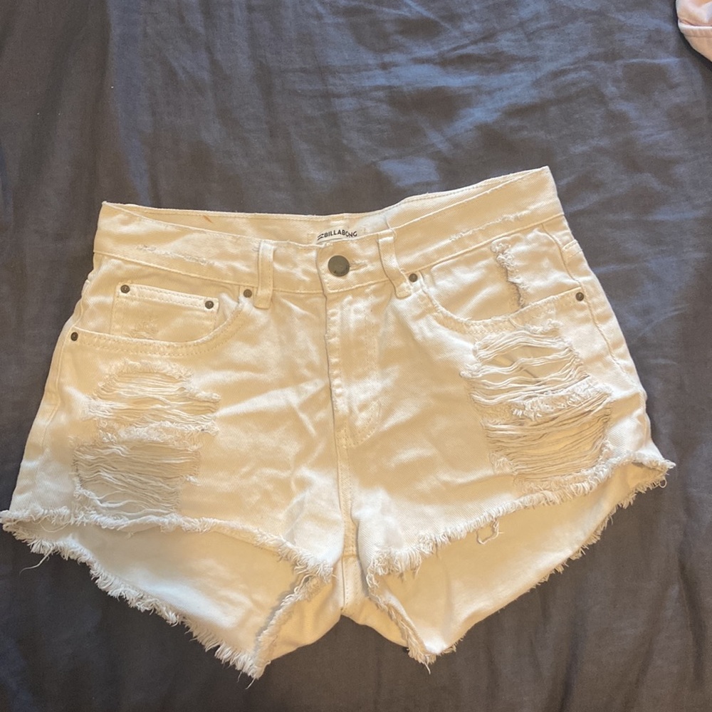 Billabong jeans shorts, size 27